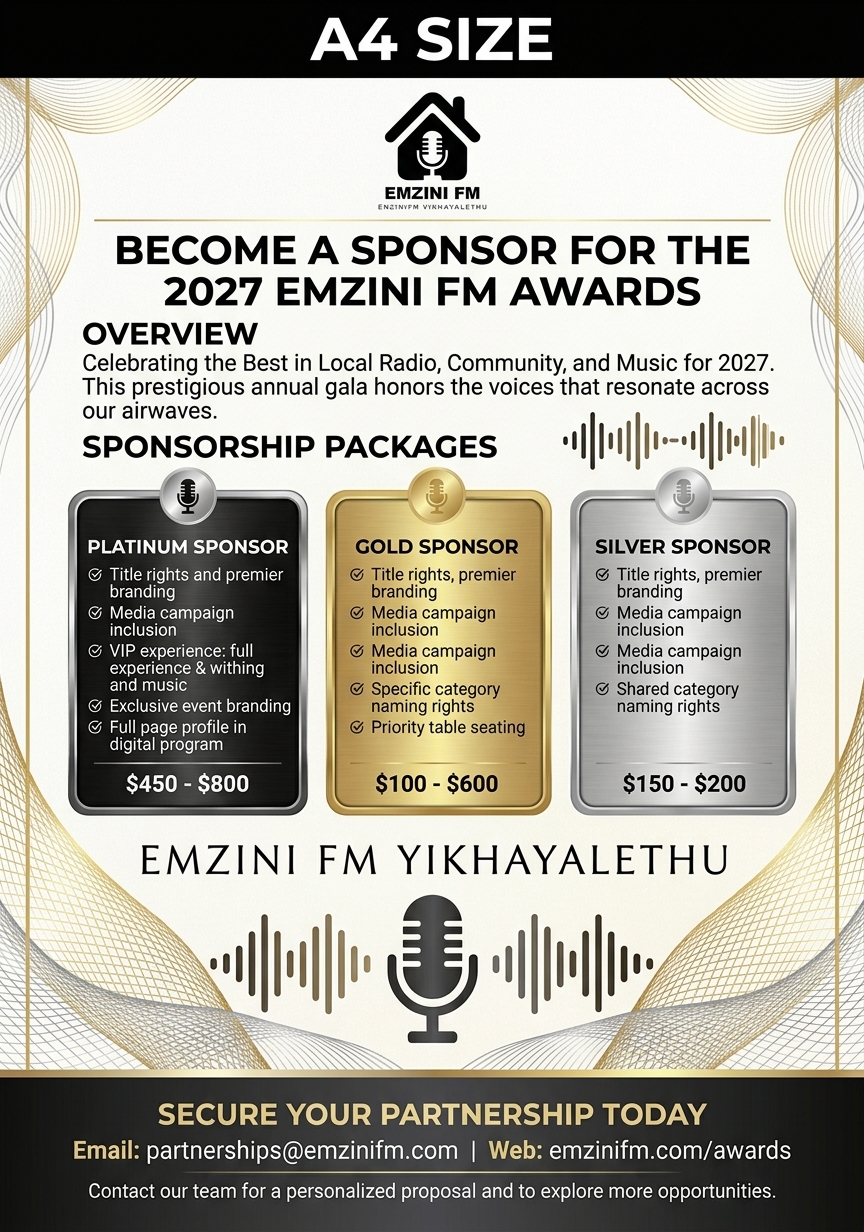 Emzini FM On-Air Studio Broadcast